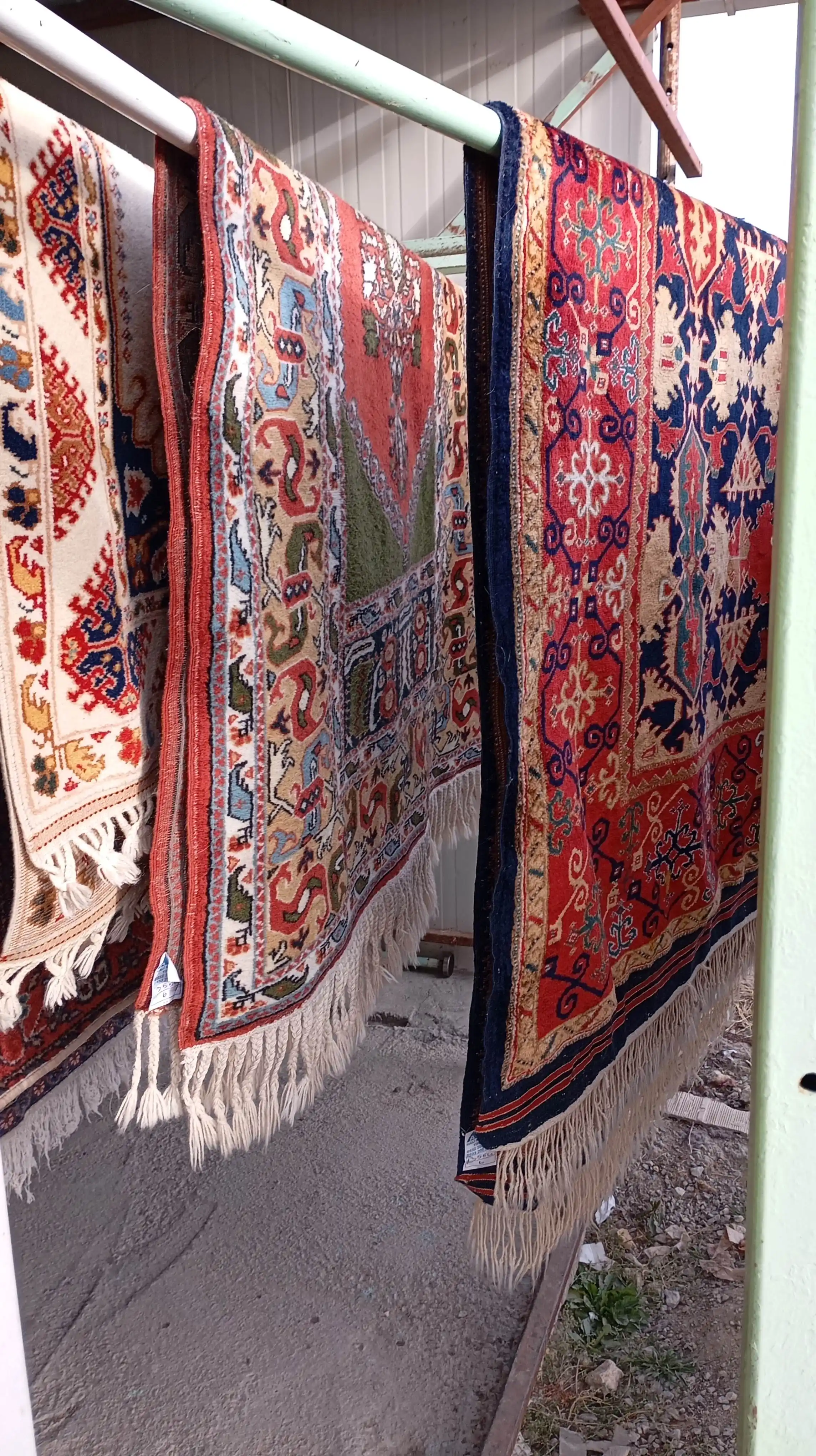 Carpet packaging area