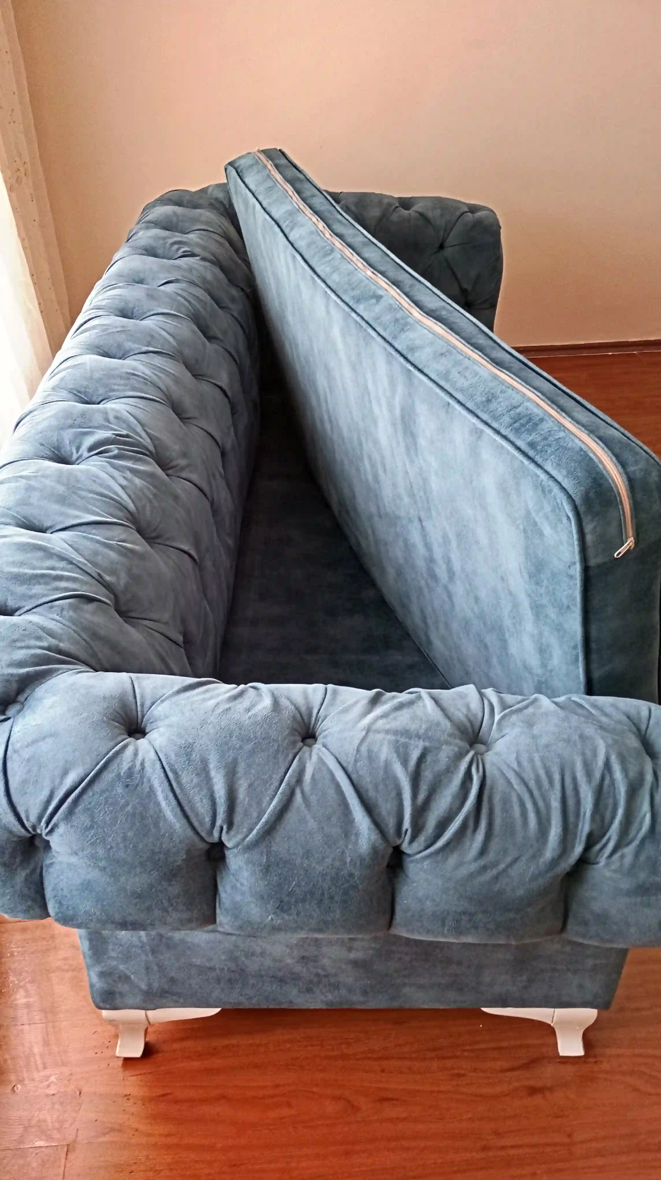 Upholstery cleaning process